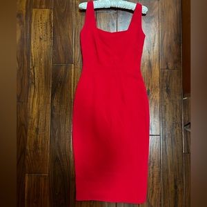 Fuxia eye catcher dress with full length zipper on the back by Antonio Berardi